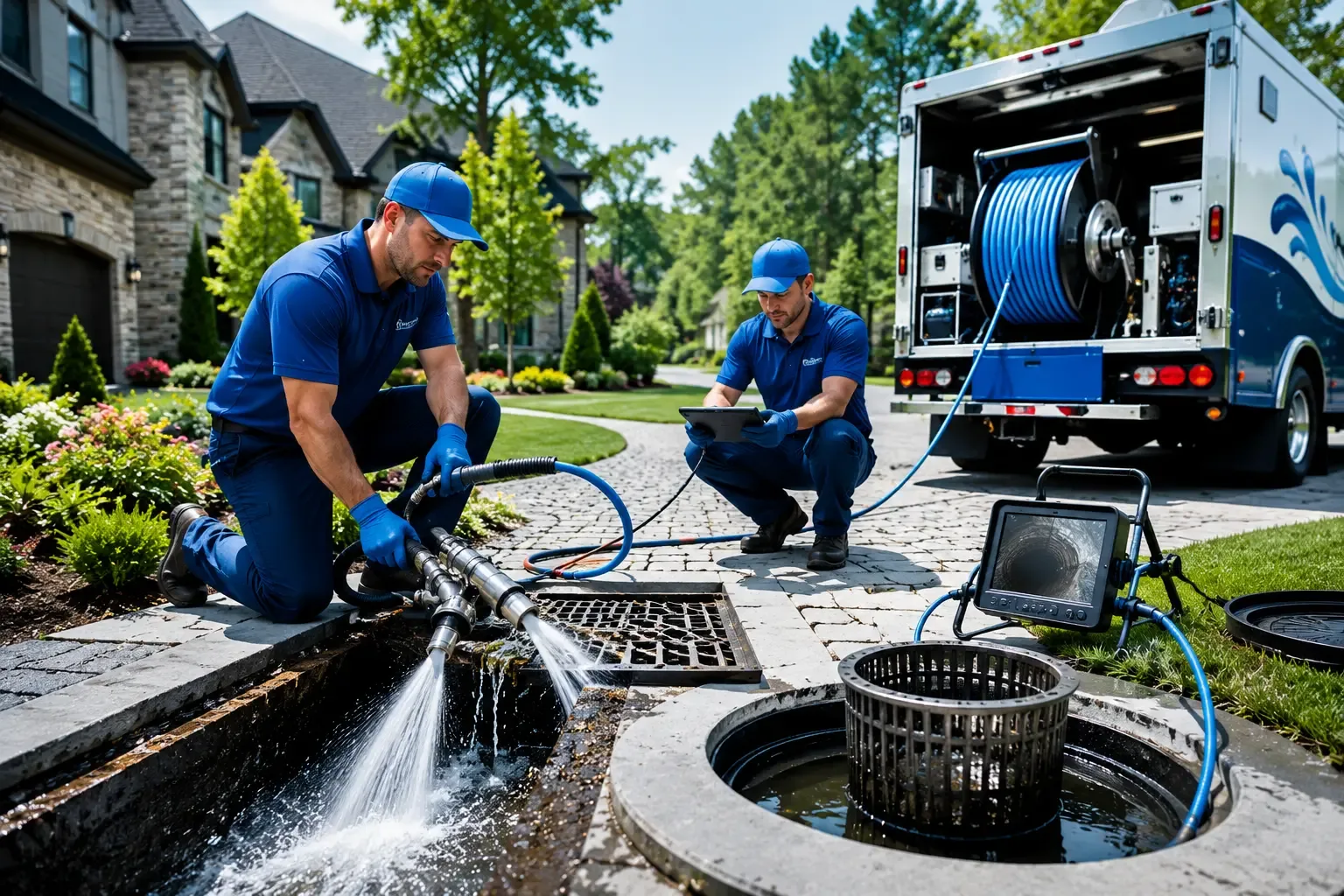 Local outdoor drain cleaning professionals in Clarington, OH